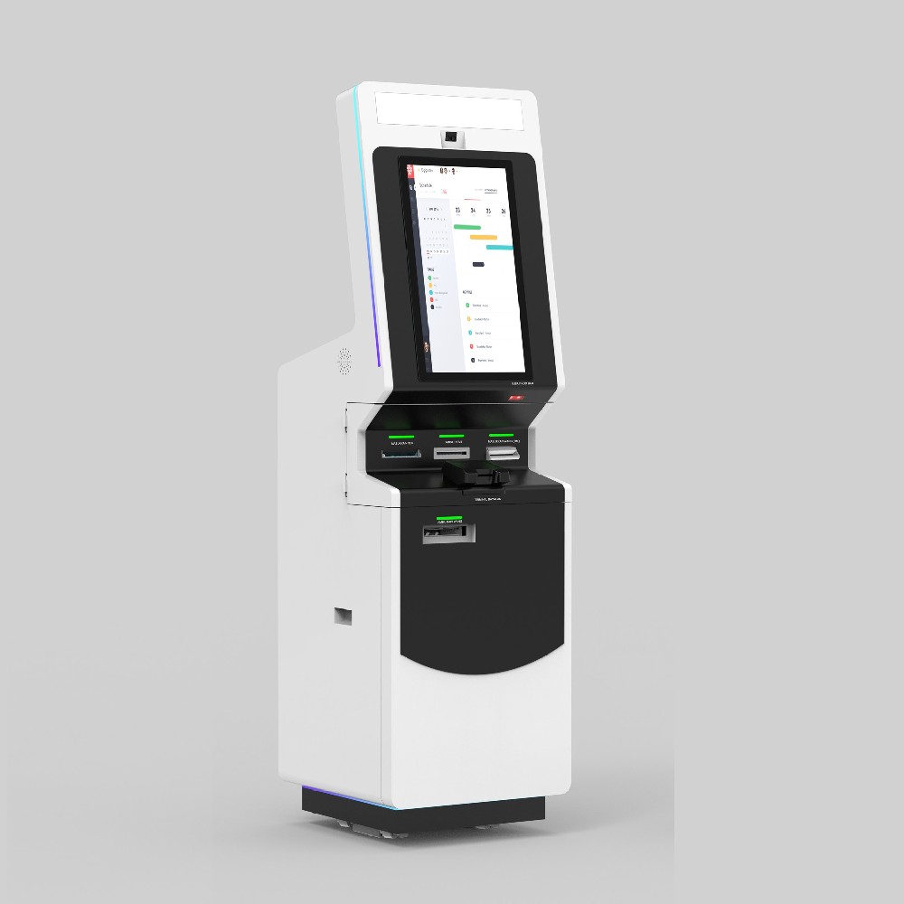 Self-service registration all-in-one machine simplifies the campus registration process.
